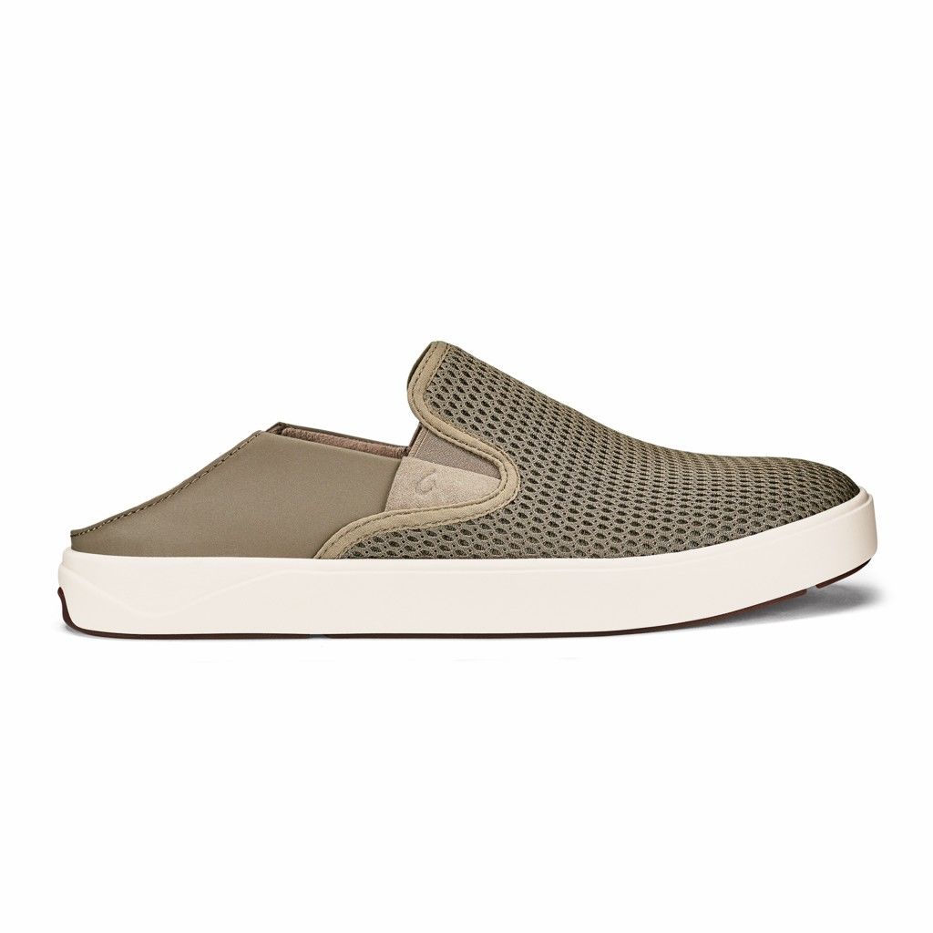 Olukai Men's Lae ahi Slip On Shoe - Clay US968-342